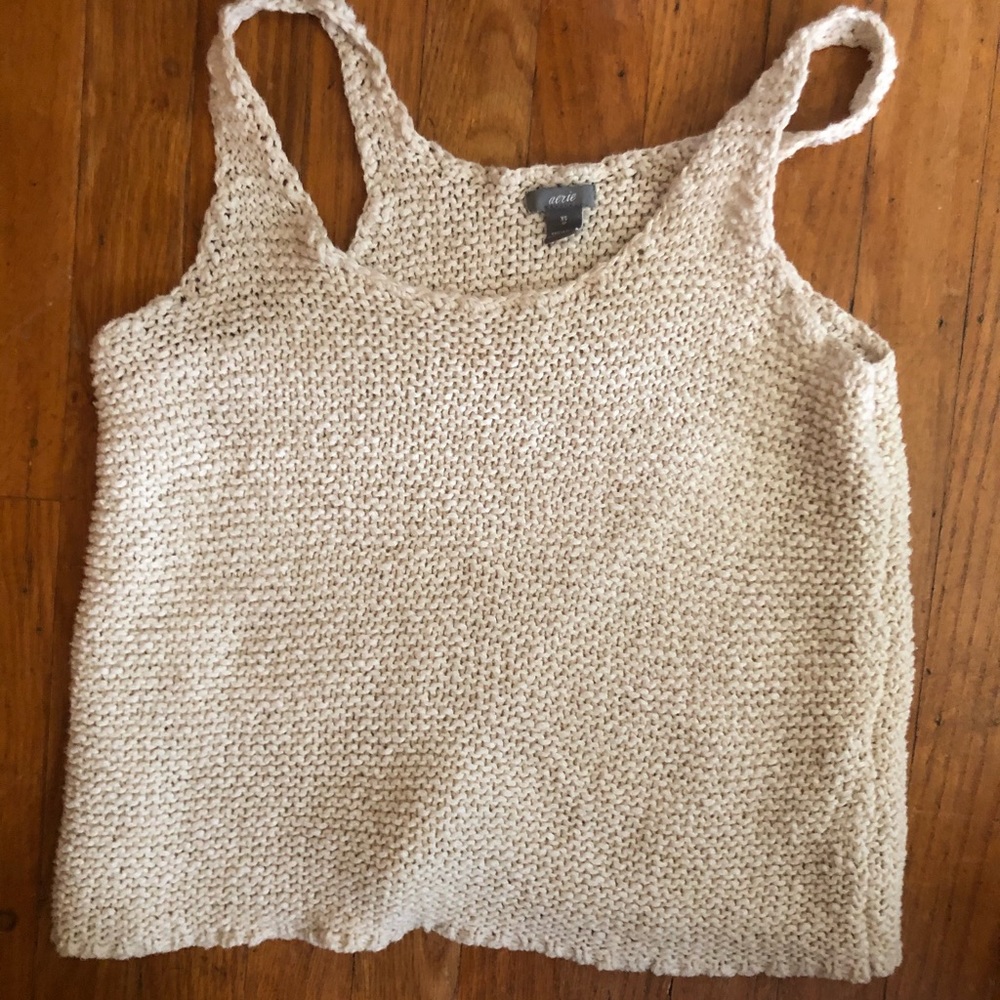 Women’s sweater tank top